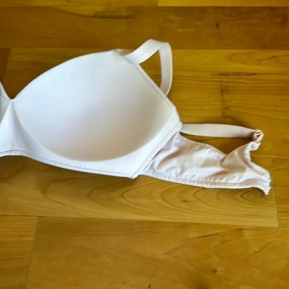 Like New Wacoal how perfect wire-free bra 36C T-shirt bra microfiber light PINK - Picture 6 of 9